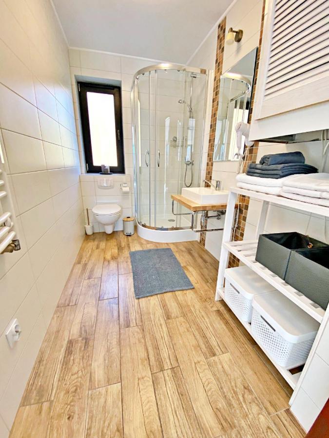 Apartament Skandynawski 2-Poziomowy Sauna Jacuzzi Щирк Екстер'єр фото