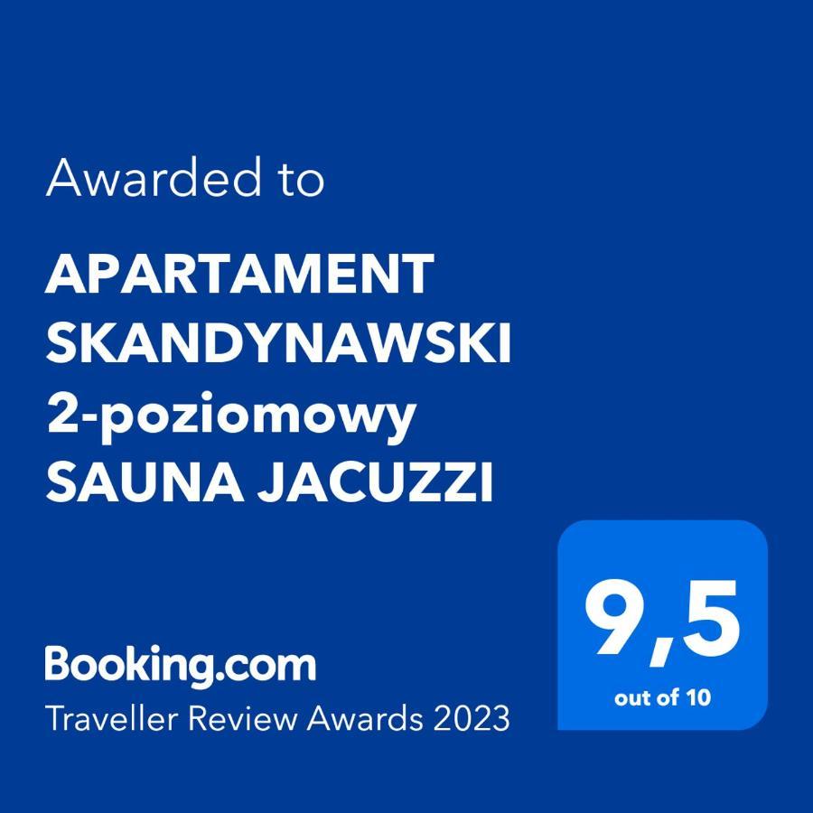 Apartament Skandynawski 2-Poziomowy Sauna Jacuzzi Щирк Екстер'єр фото
